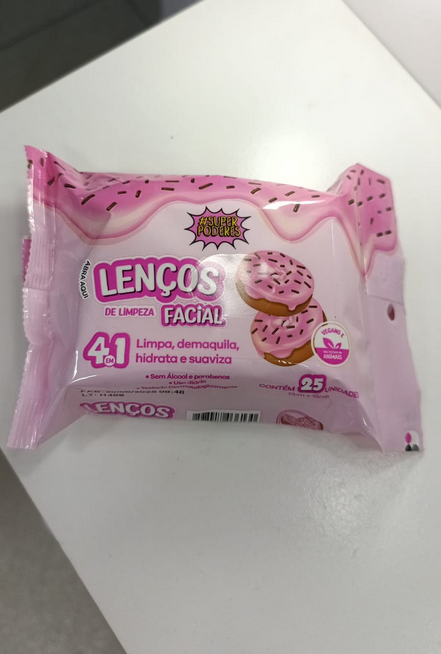 Lenços demaquilante