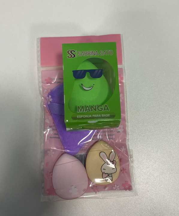 Kit de esponjas para maquiagem