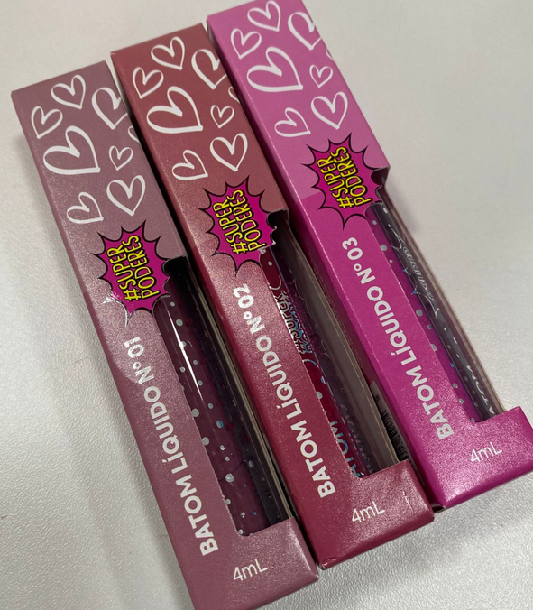 Batom Líquido Super Poder