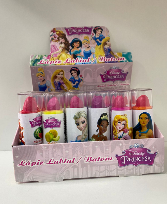 Lápis Labial Princesa Disney