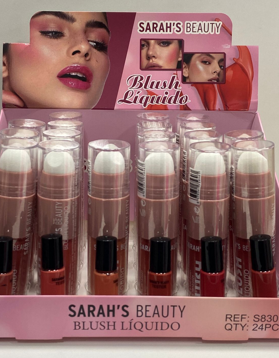 Blush Líquido Sarah's Beauty