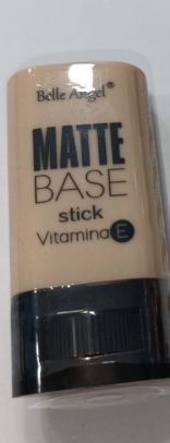Base Matte Stick Belle Angel com Vitamina E