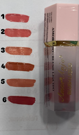 Blush líquido amor e anjo 