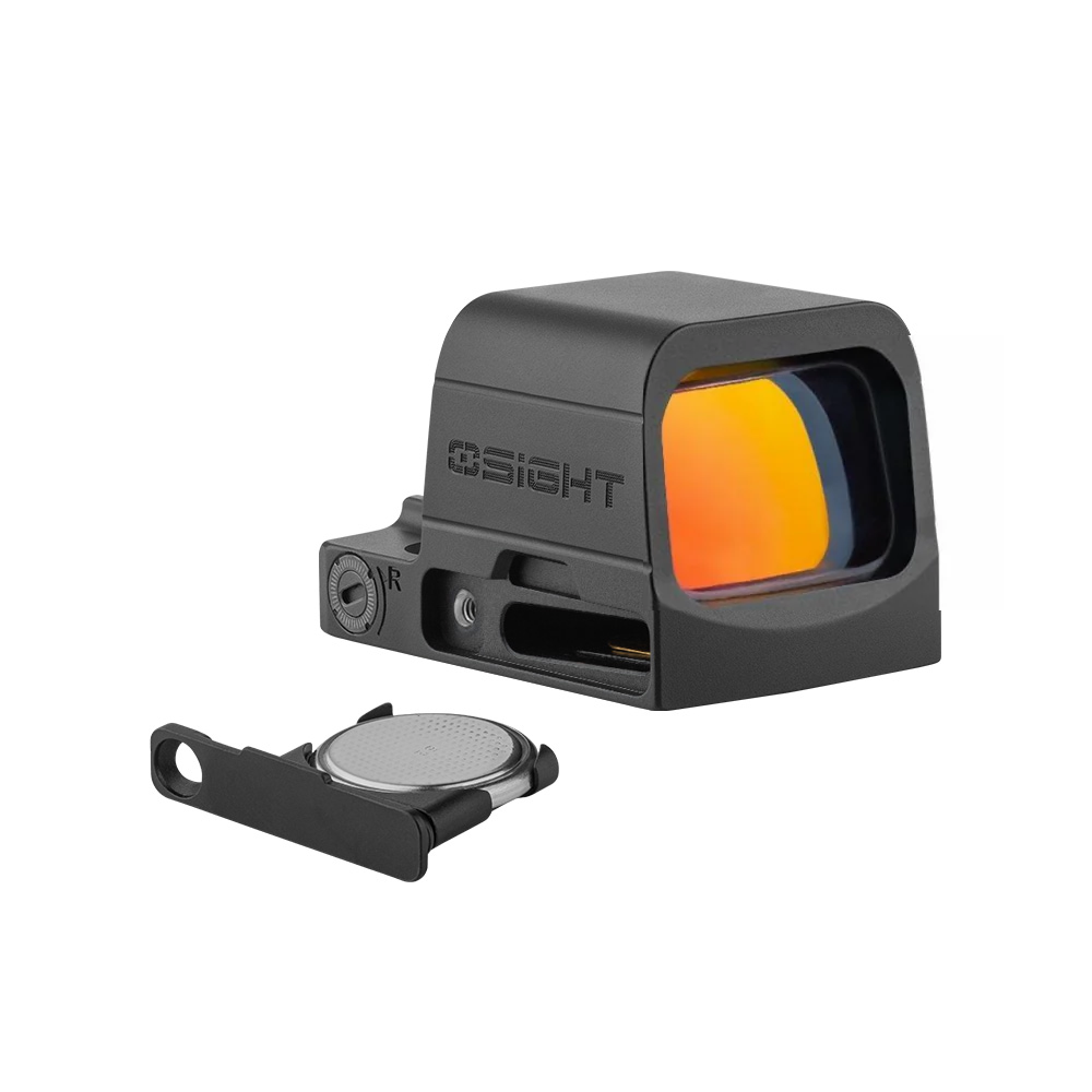 Visor de punto rojo compacto multi retícula con batería extraíble Osight SE