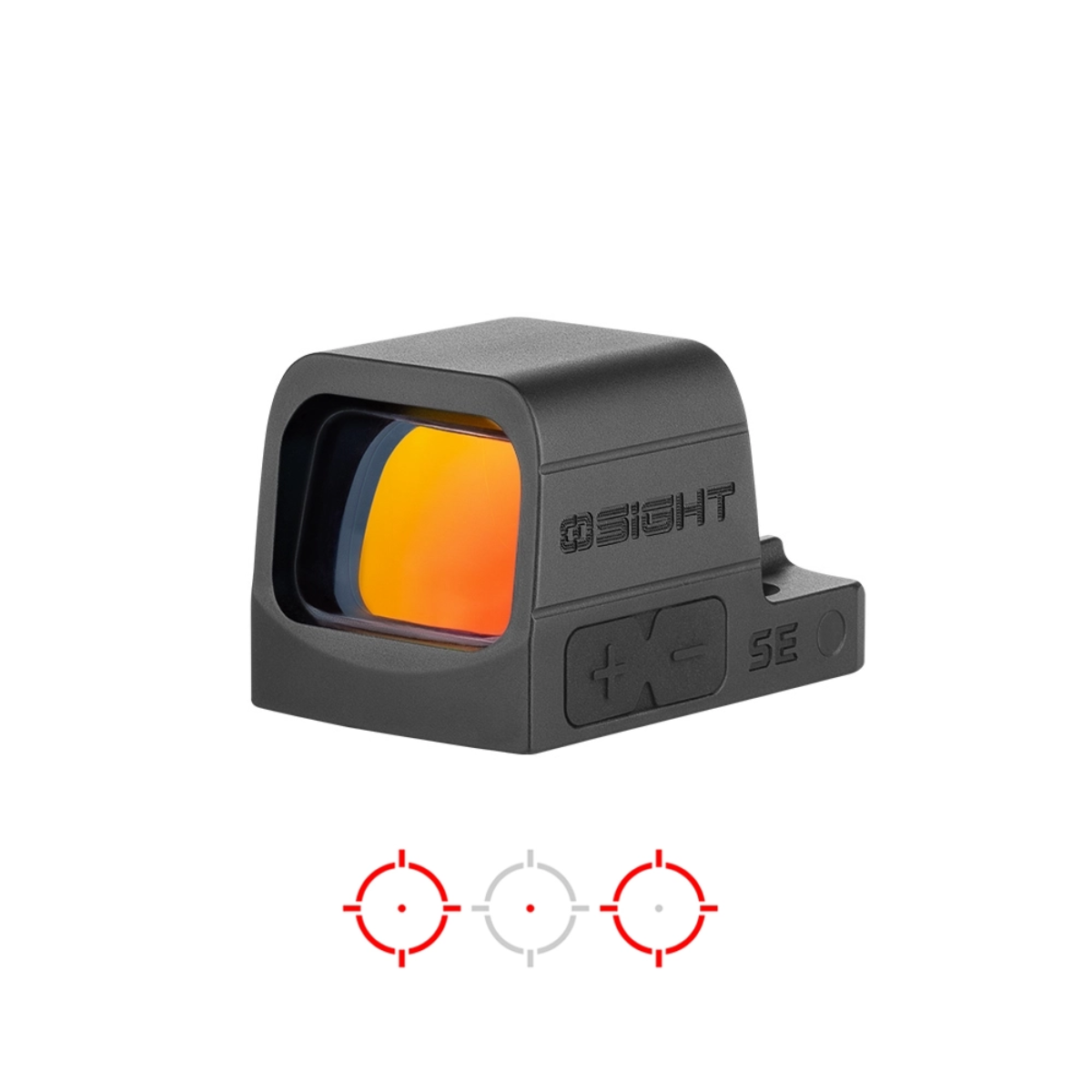 Visor de punto rojo compacto multi retícula con batería extraíble Osight SE