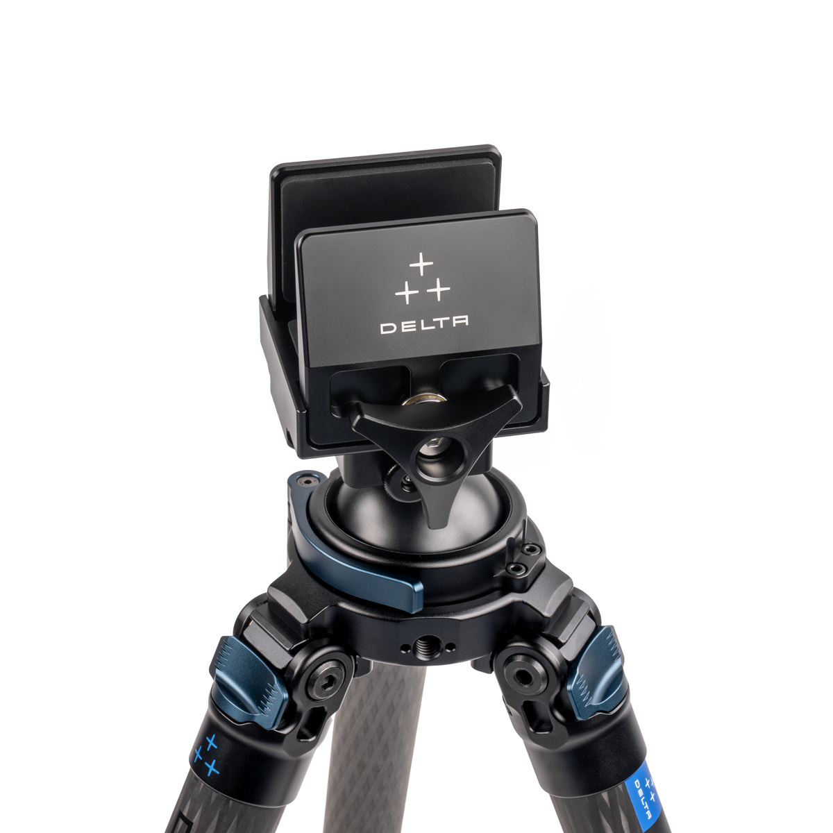 Trípode Delta de fibra de carbono + Soporte pinza U
