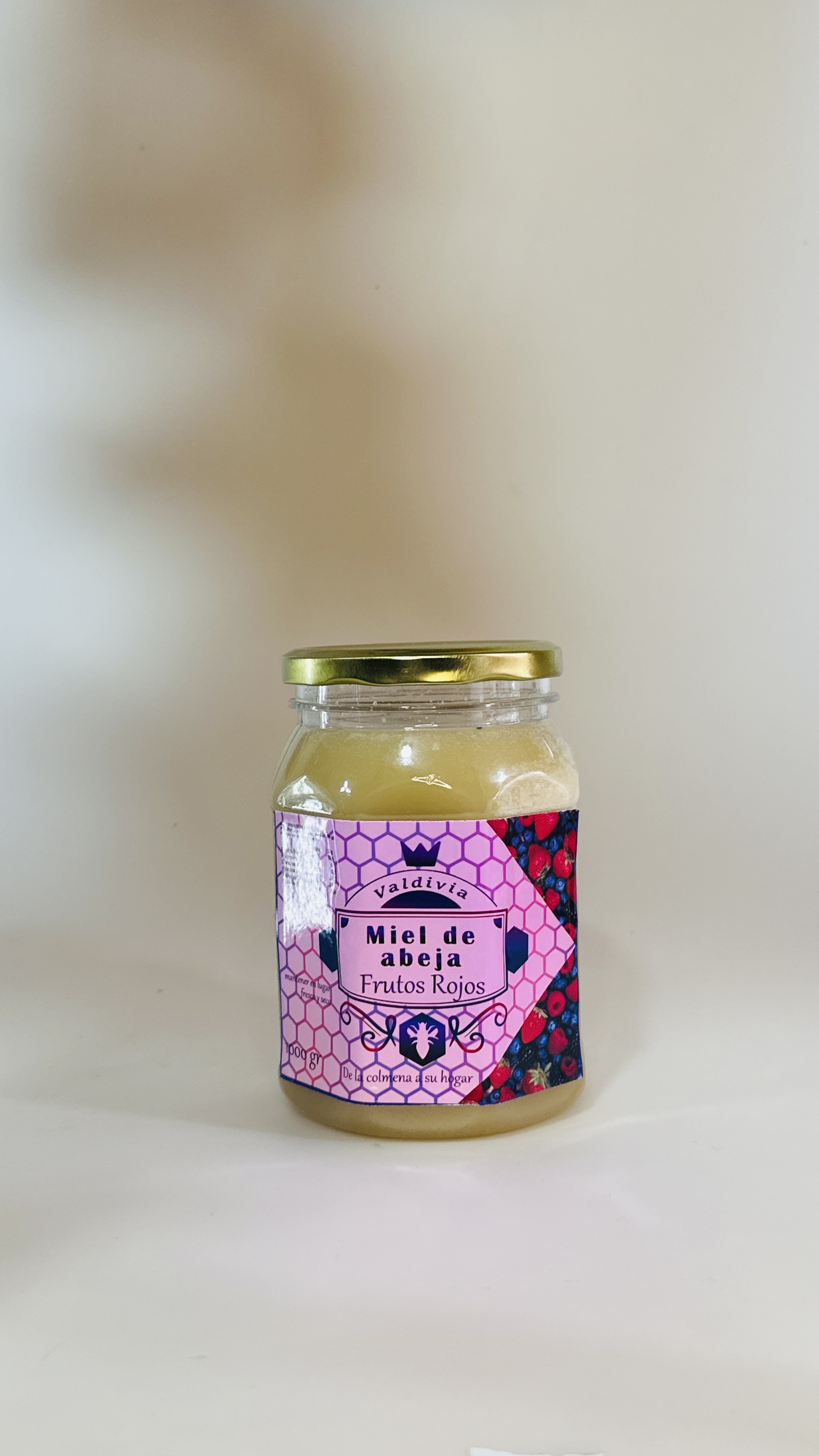 miel natural con frutos rojos 1 kg. Valdivia