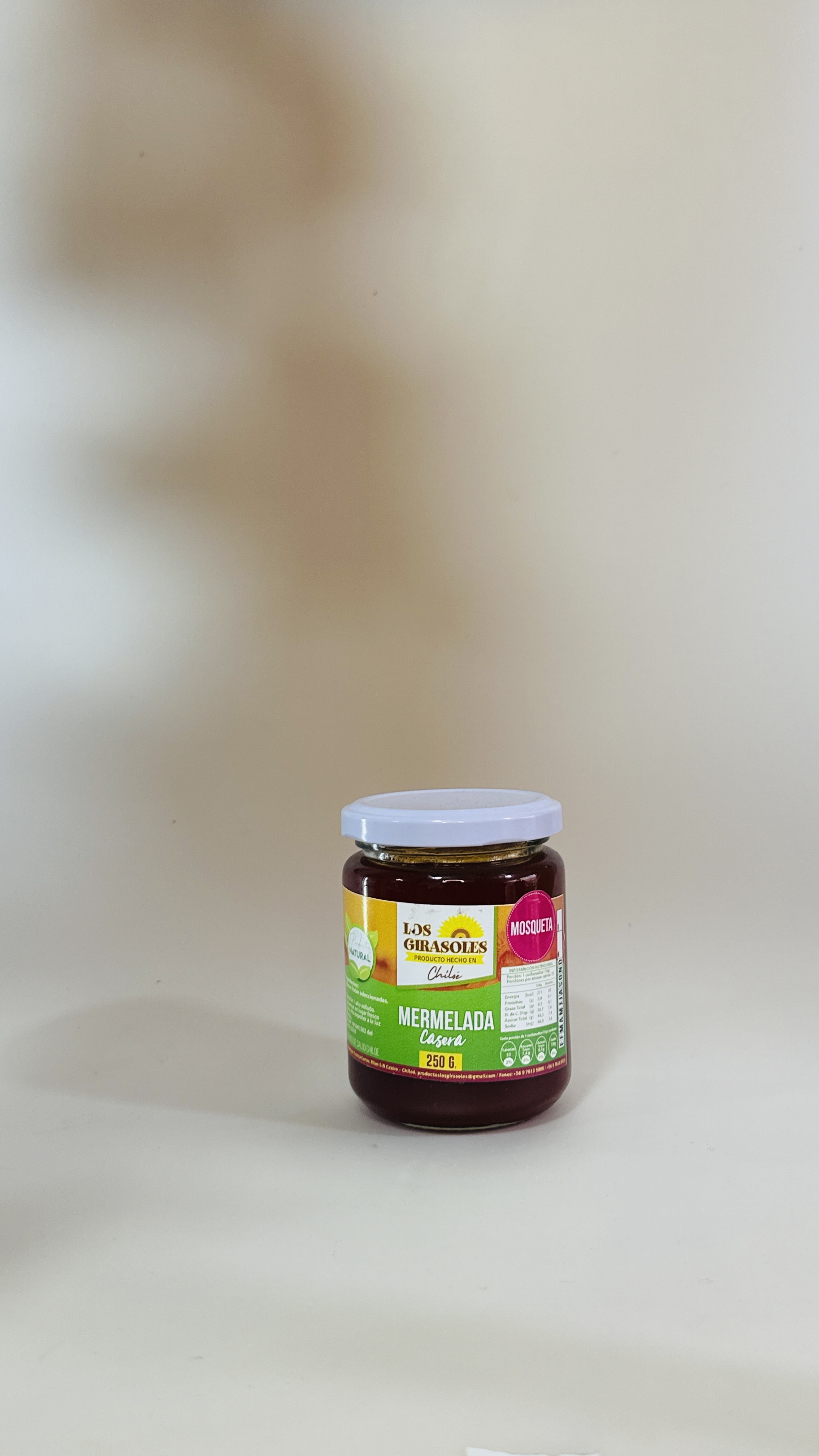 mermelada de mosqueta casera tradicional, Los Girasoles 