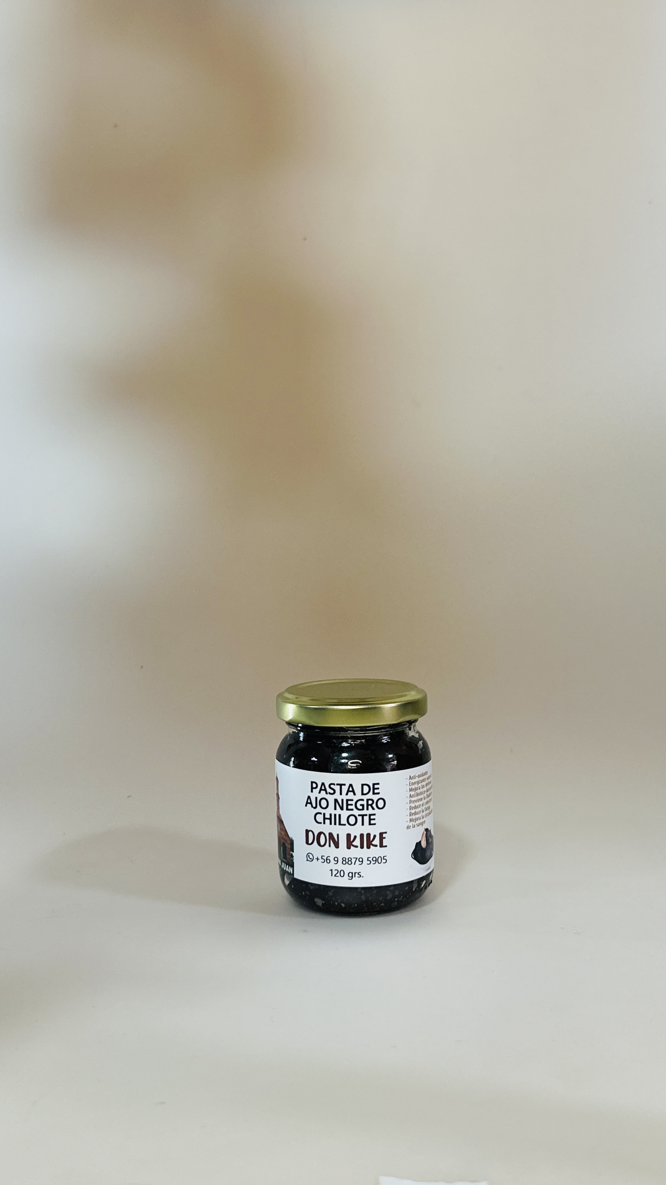 Salsa de Ajo Negro chilote, Don Kike 