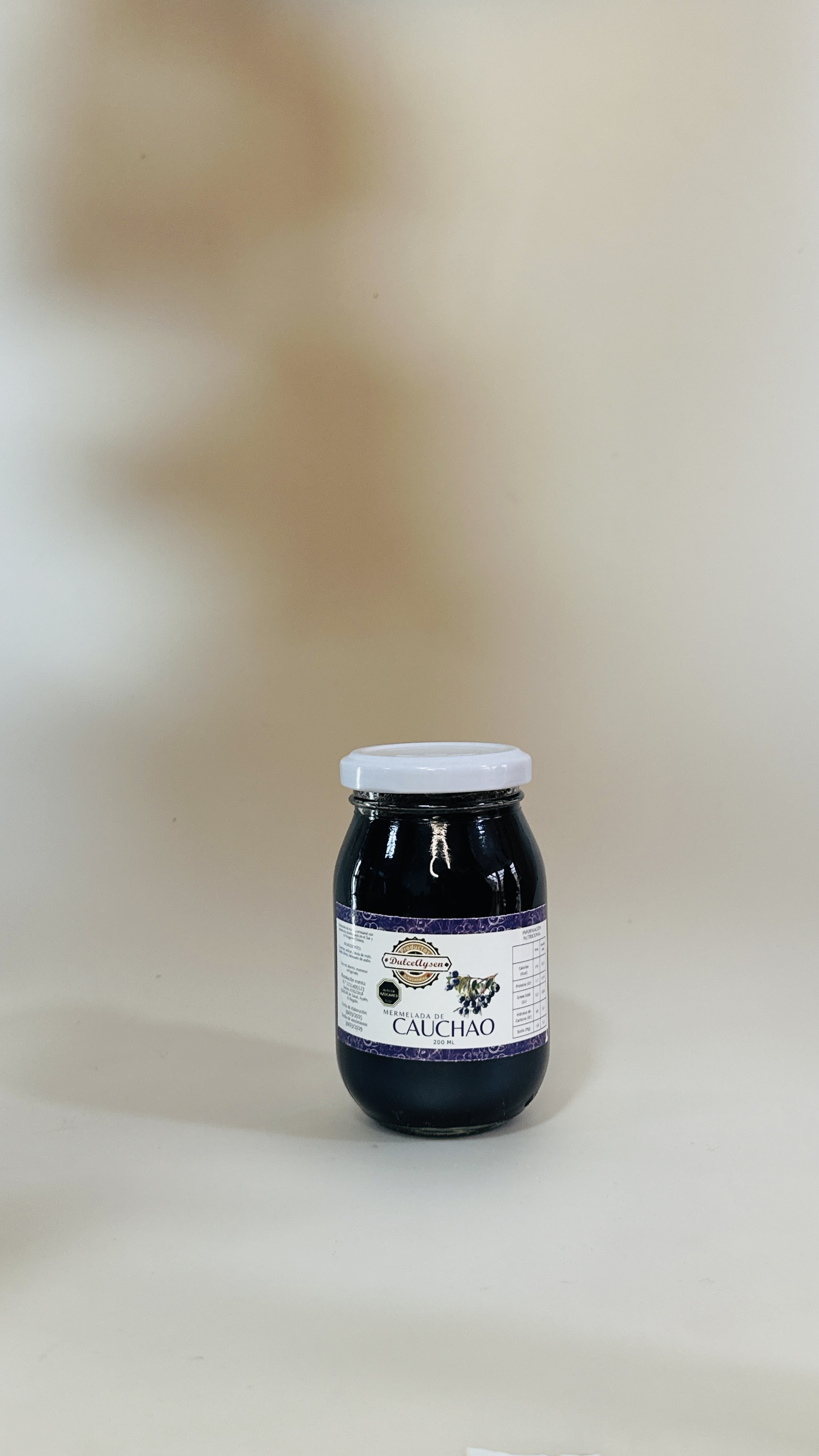 Mermelada de cauchao/calafate, Dulce Aysén