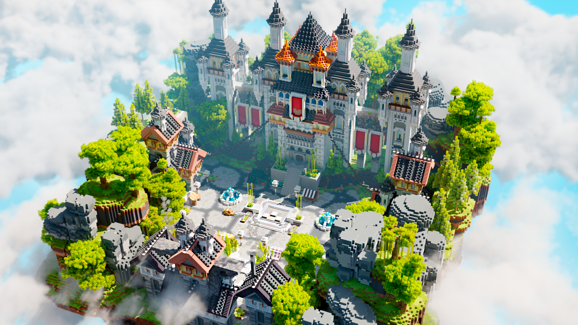 Medieval Fantasy Castle Lobby