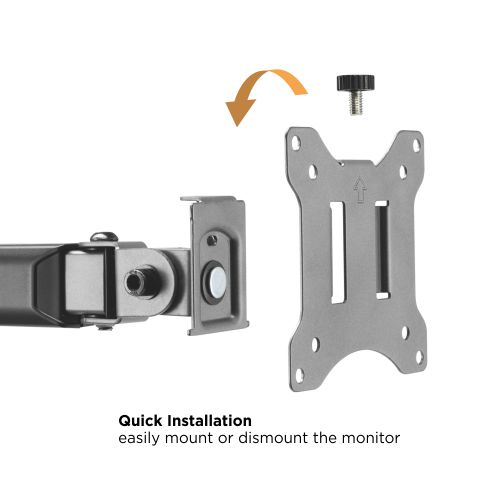 LUMI LDT55-T024 – Deluxe Dual-Monitor Articulating Stand