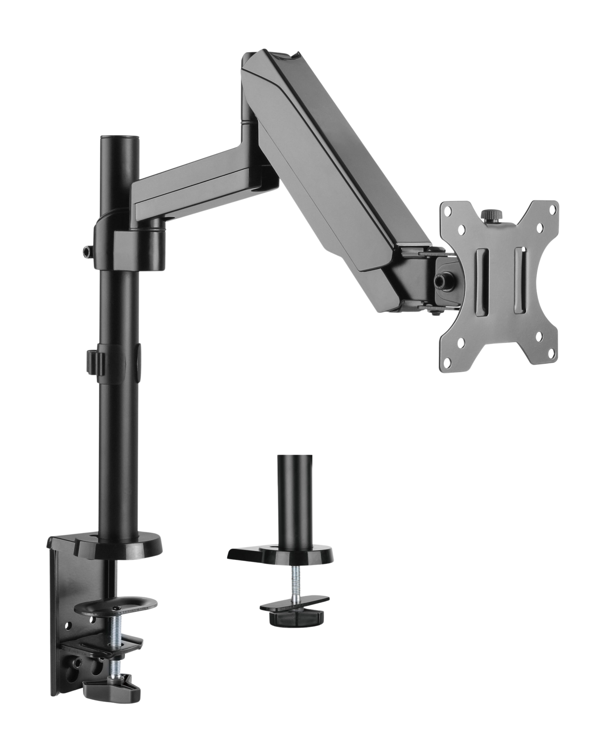 LUMI LDT16-C012 – Pole Mount Gas Spring Monitor Arm
