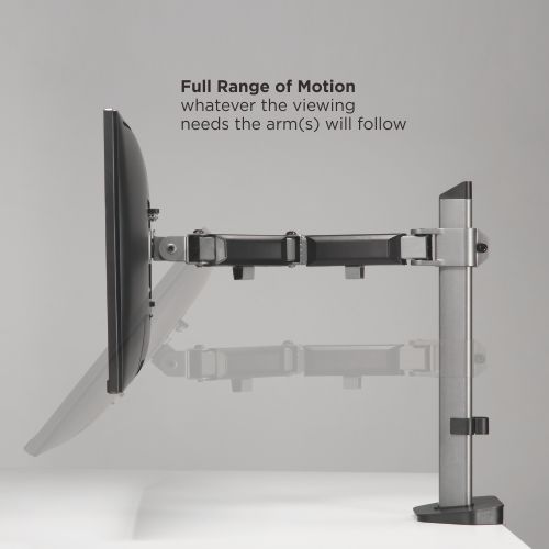 LUMI LDT55-C012 – Deluxe Single-Monitor Articulating Arm