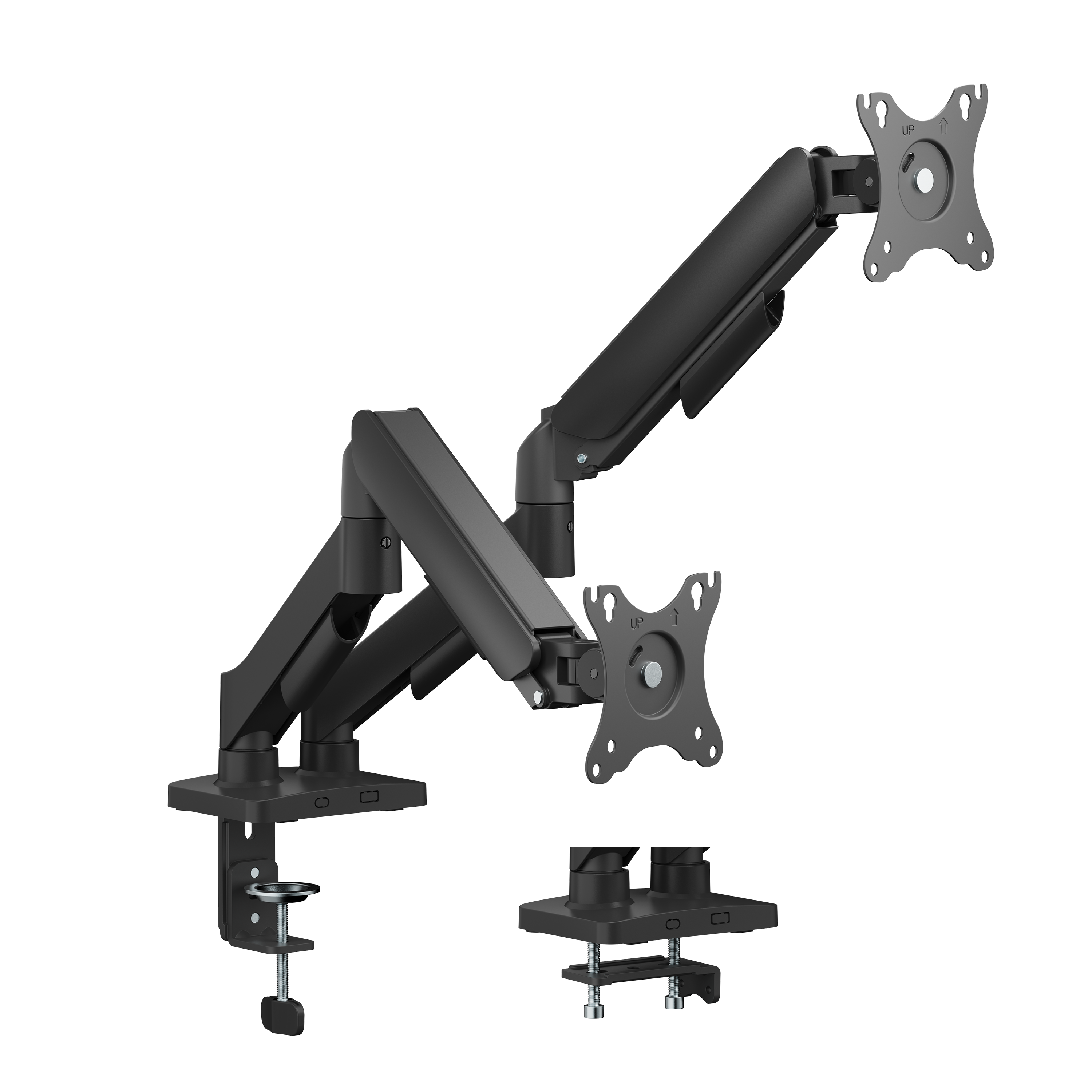 LUMI LDT97-C024E – Spring-Assisted Dual Monitor Arm
