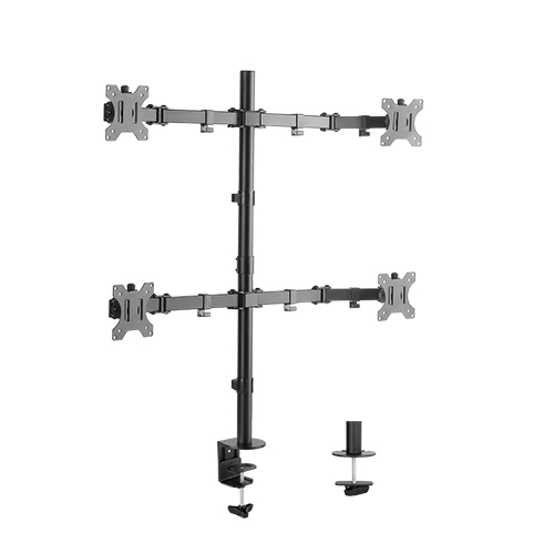 LUMI LDT12-C048N – Quad Monitor Articulating Stand