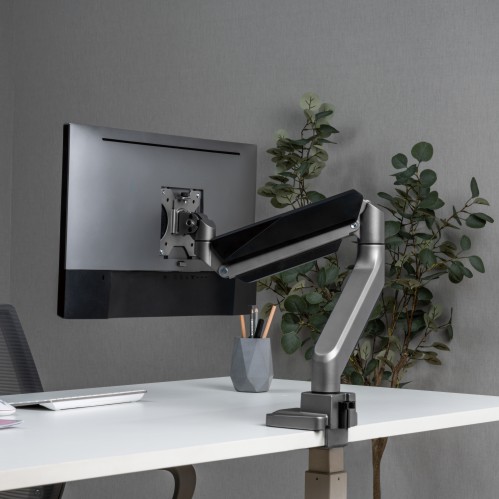 LUMI LDT52-C012 – Heavy-Duty Gas Spring Monitor Arm for Large Screens