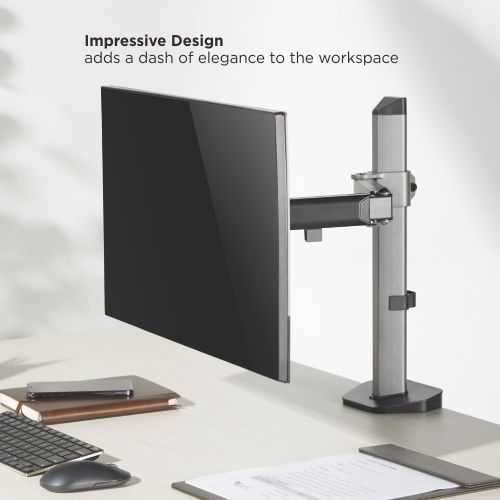 LUMI LDT55-C012 – Deluxe Single-Monitor Articulating Arm