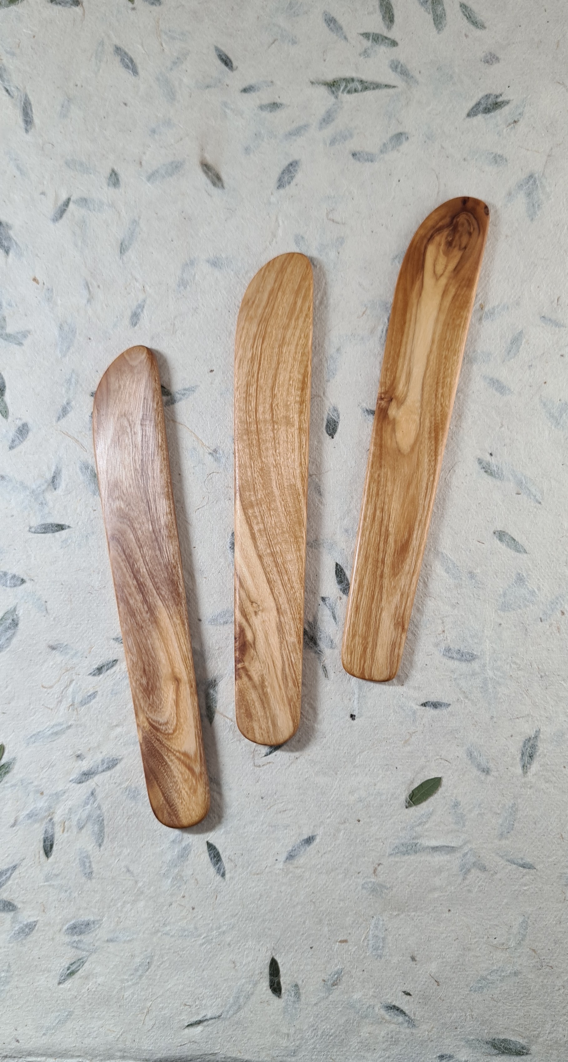 Couteau à beurre de voyage - olivier