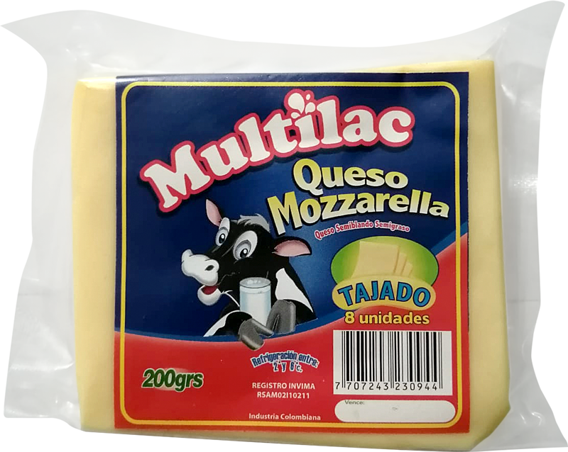 Queso Mozarella Doble Crema Multilac