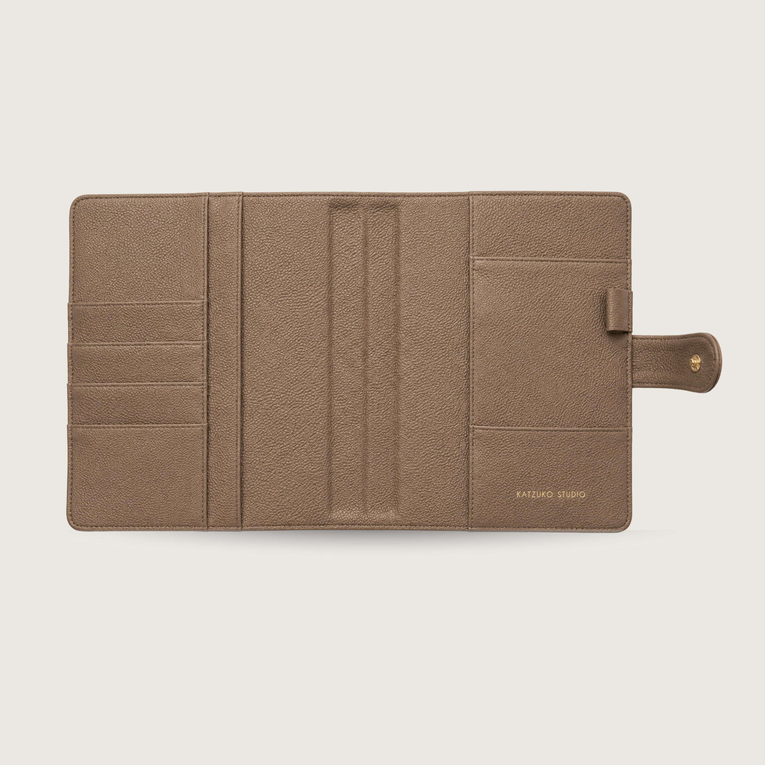 Timeless Luxury Junior Discbound Planner - TRUFFLE