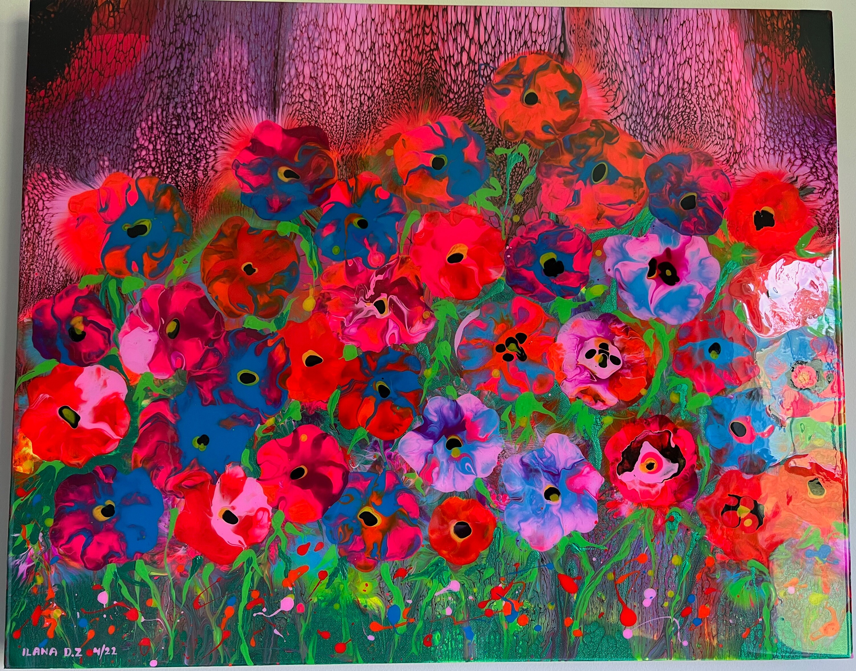 Vibrant Floral Painting