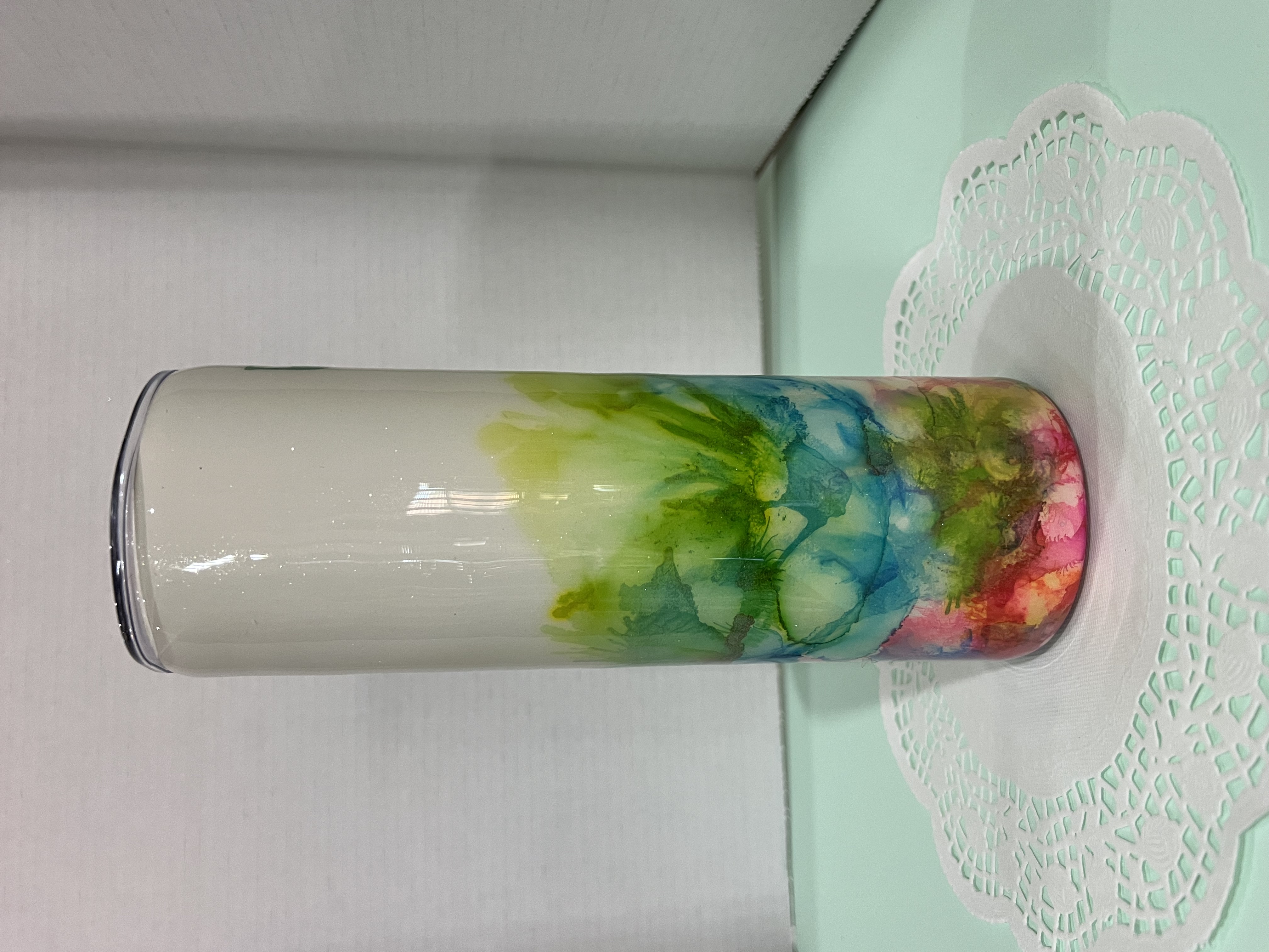 Abstract Tumbler - Colors Impact the Soul