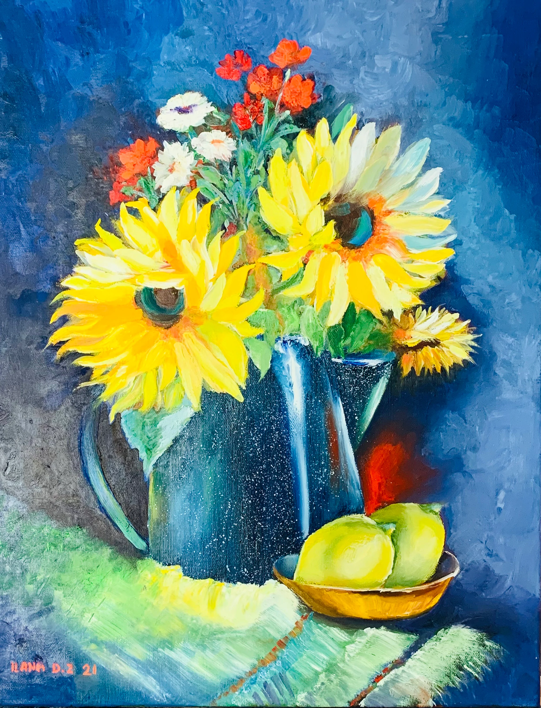 Floral Still Life Painting
