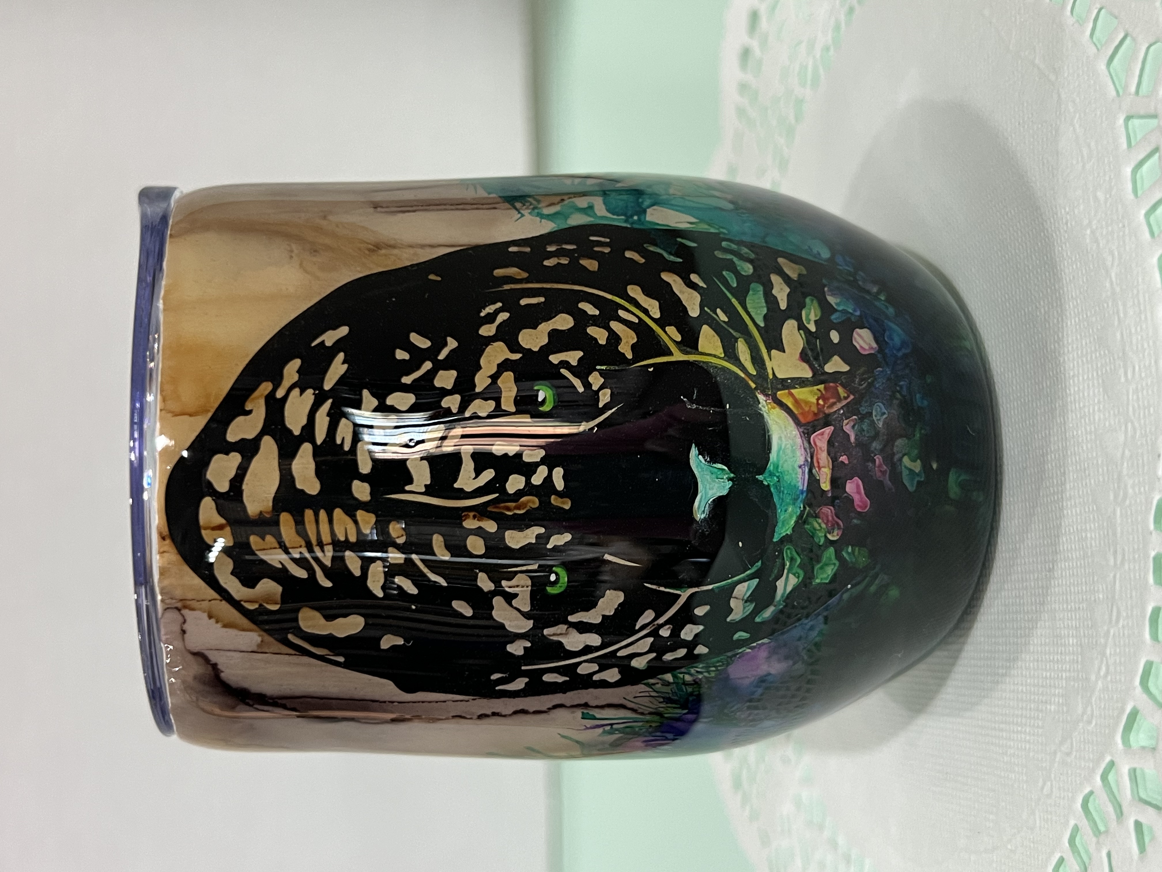 Jaguar Print Insulated Tumbler