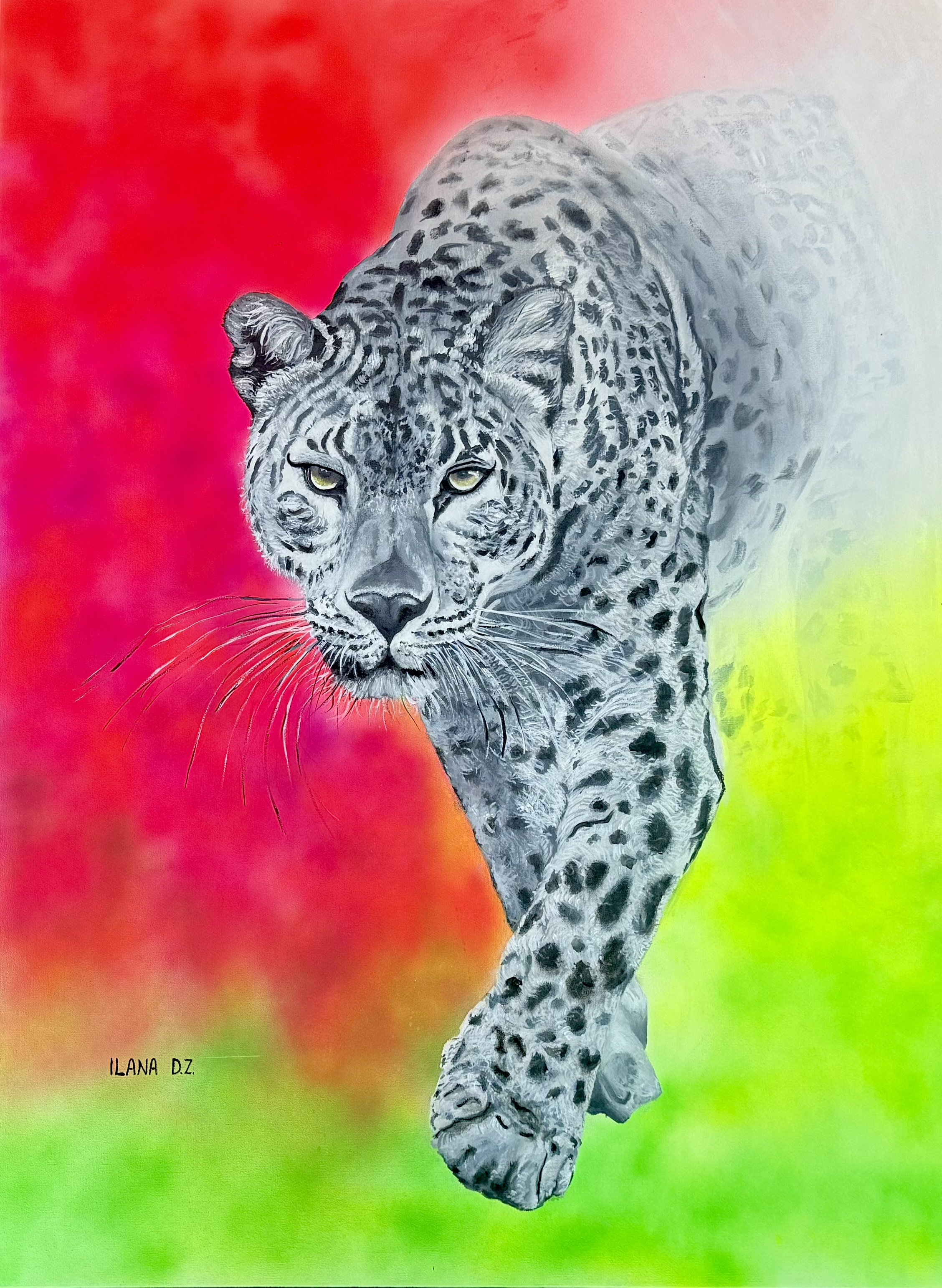 Leopard Art Print