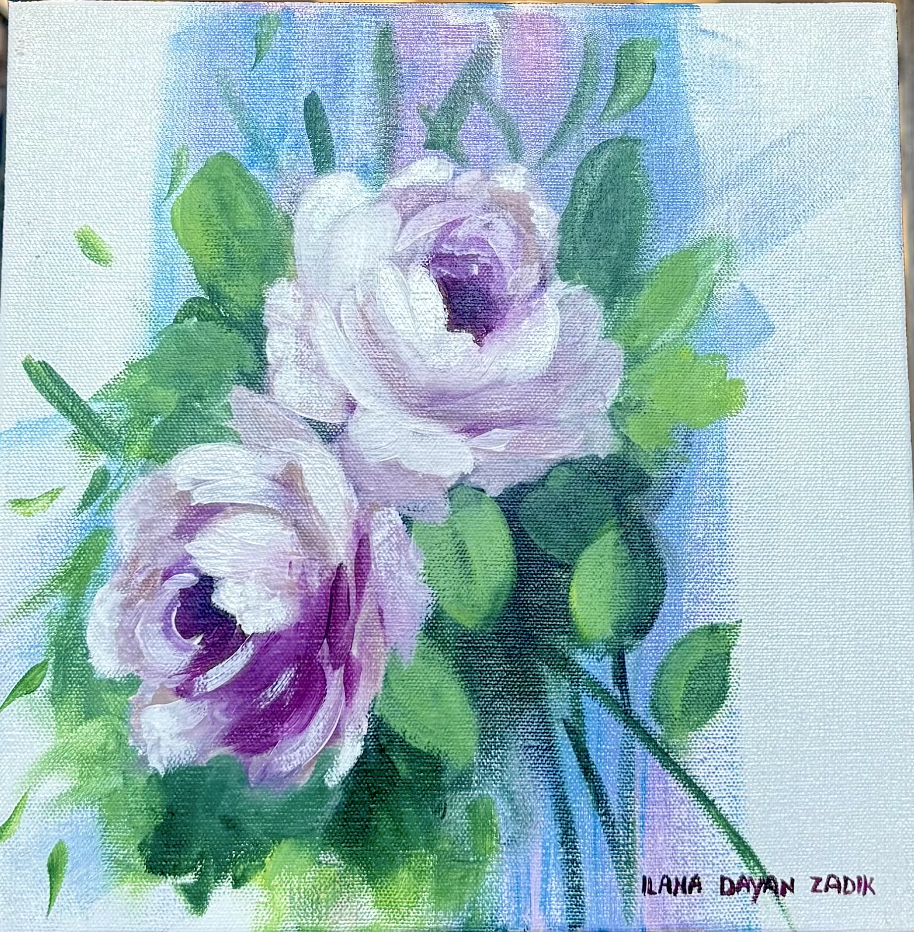 Floral Art Painting