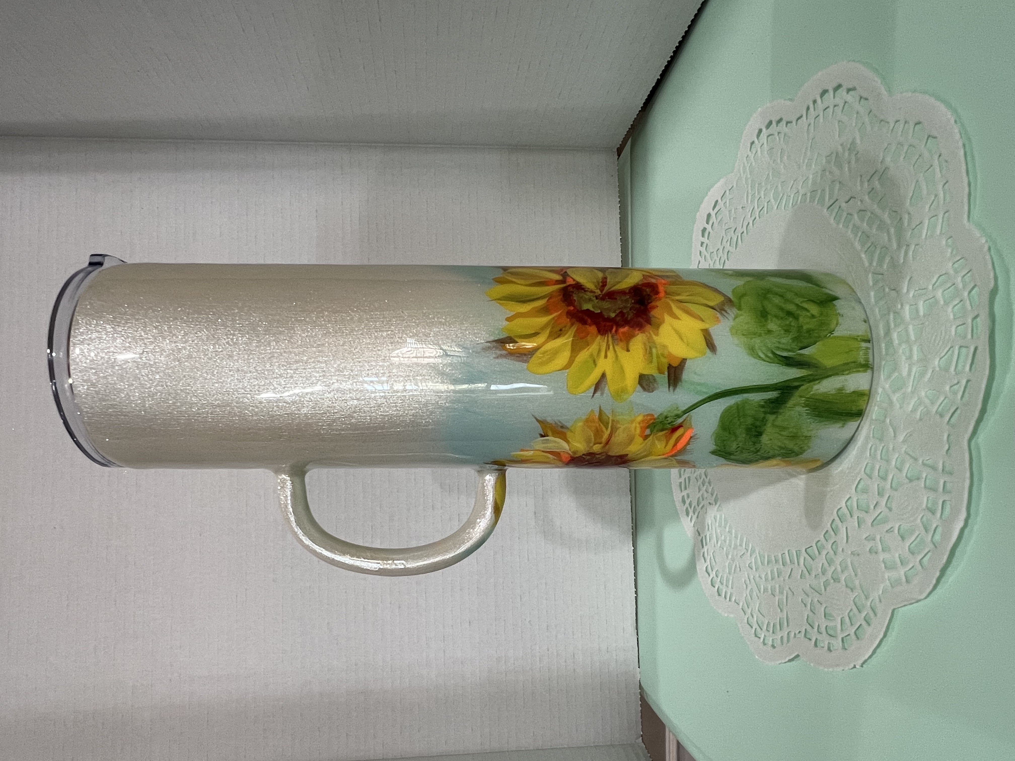 Sunflower Insulated Stainless Steel Insulated Tumbler