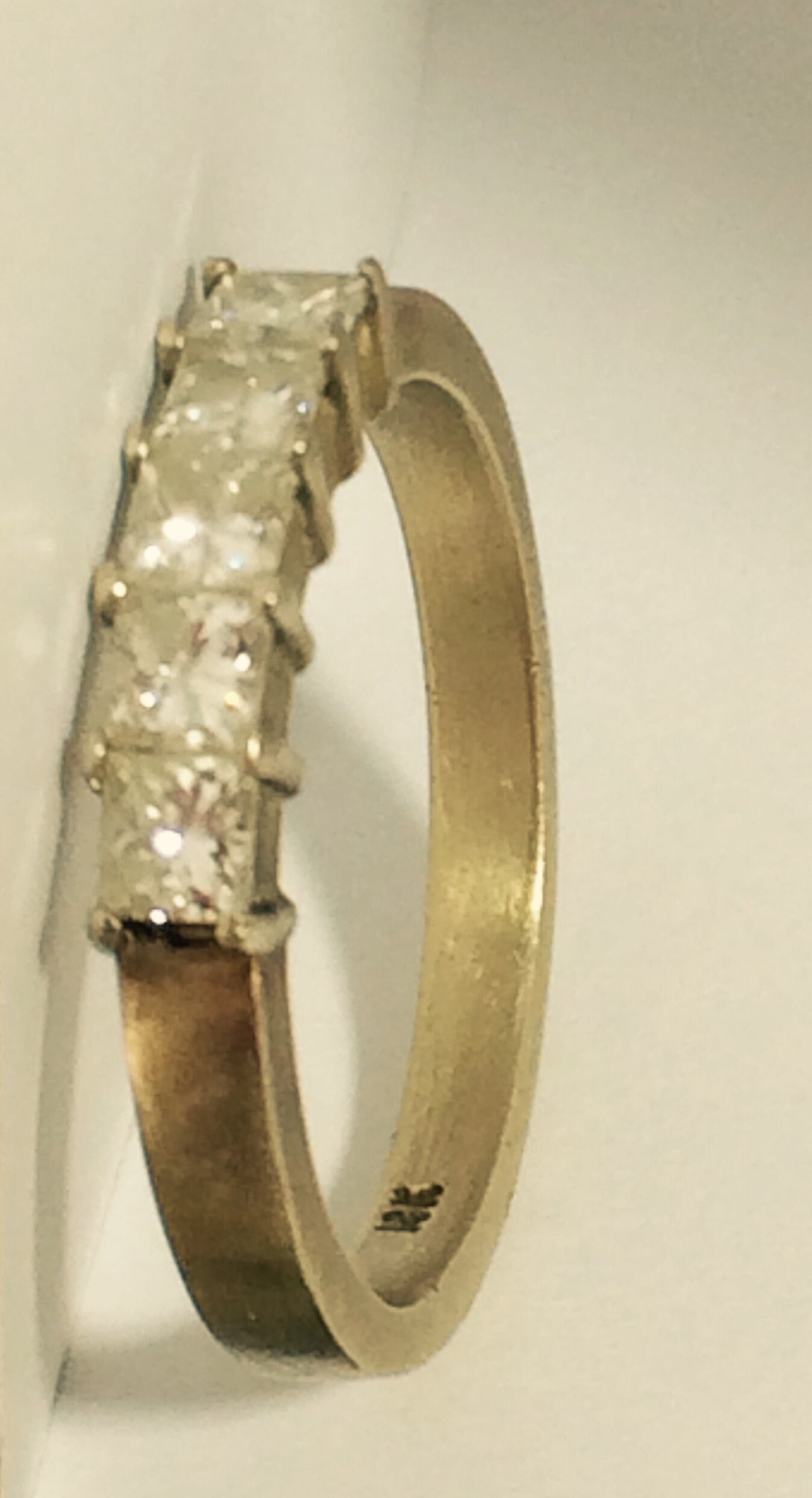 14K Gold Diamond Ring