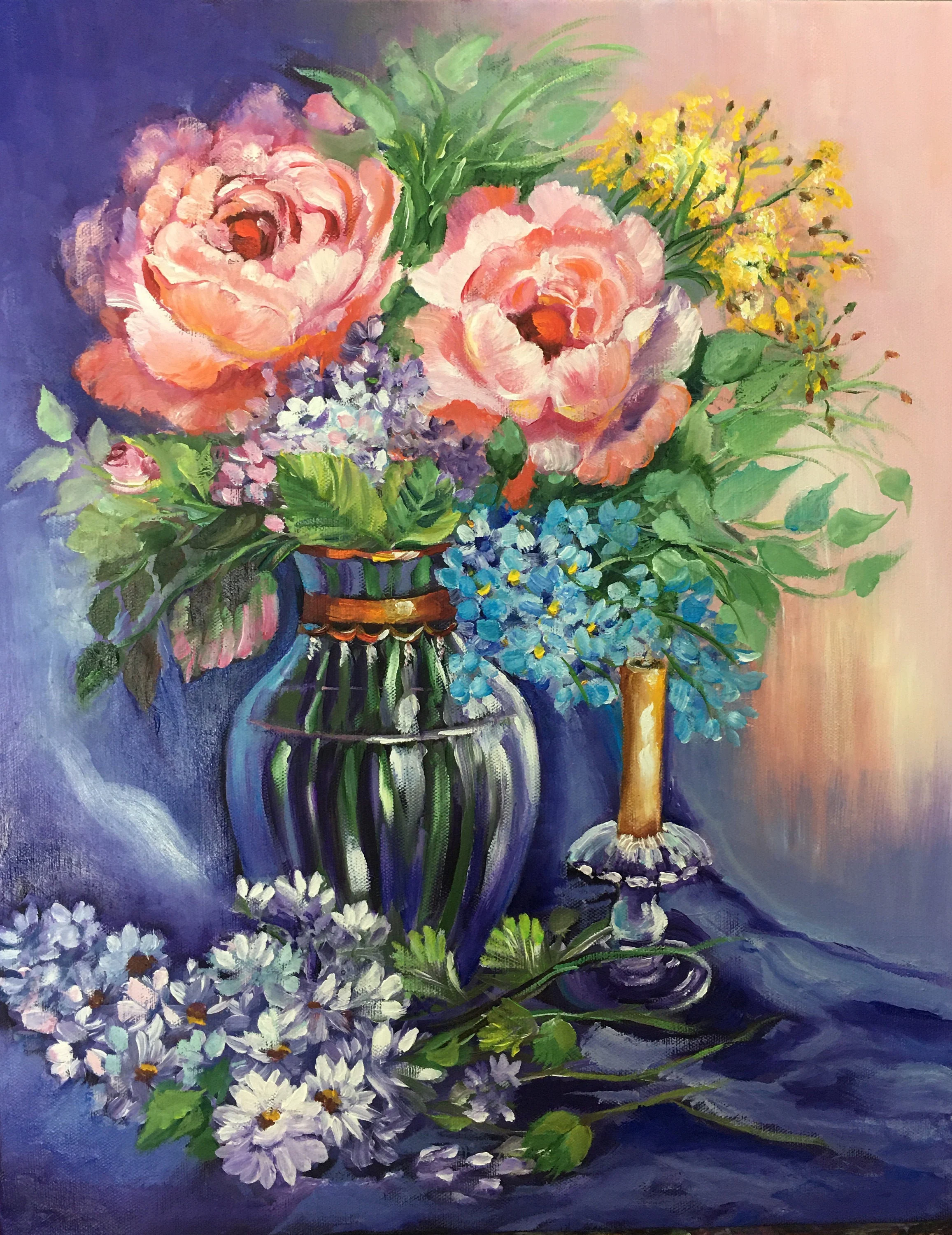 Floral Still Life Painting