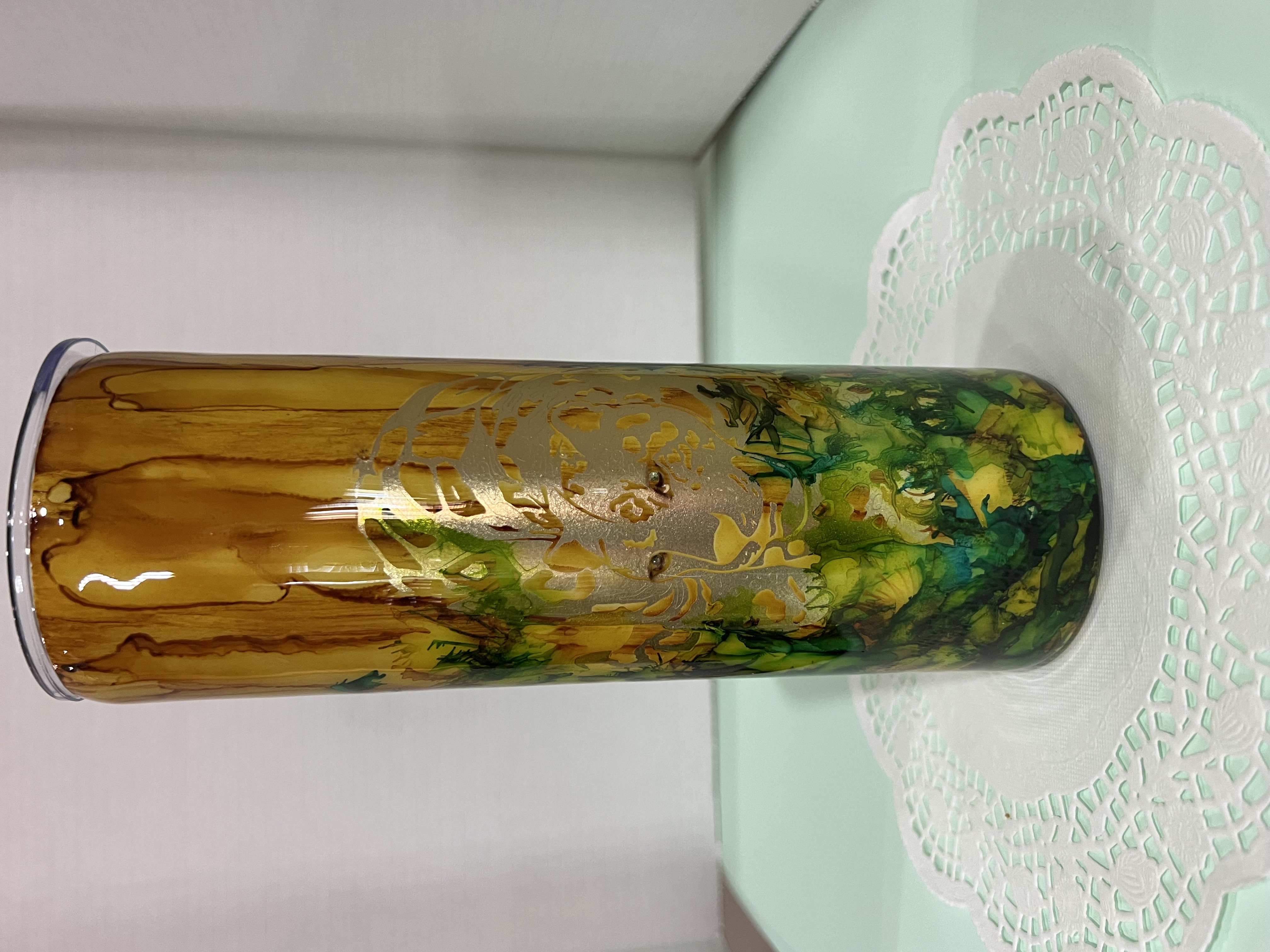 Jaguar Print Insulated Tumbler