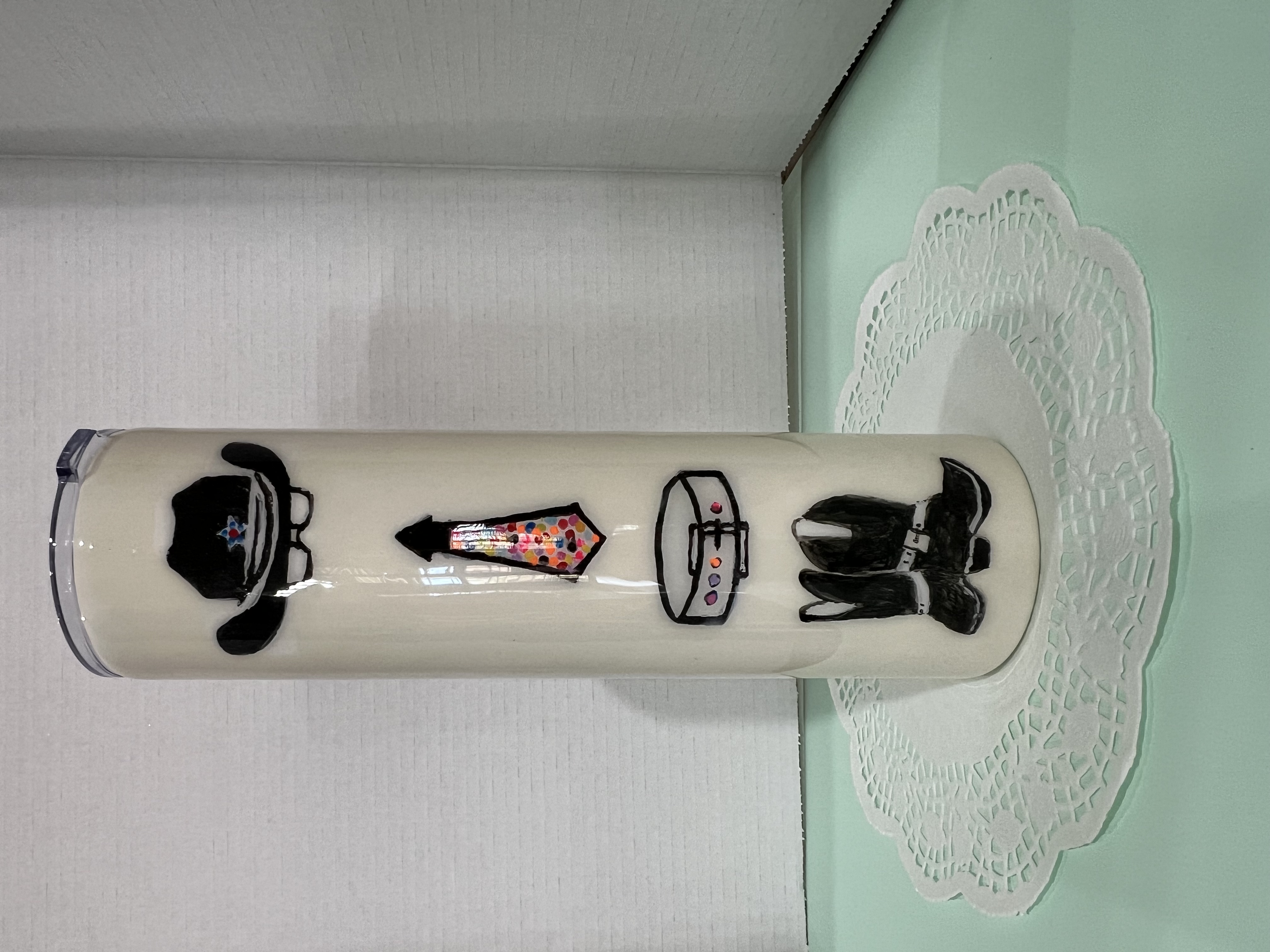 Decorative 32oz Tumblers