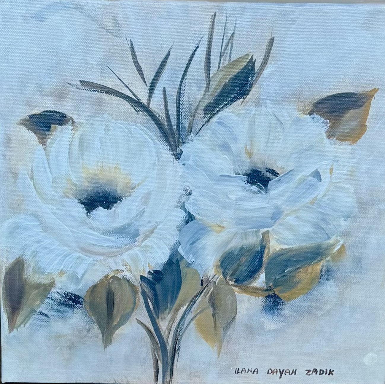 Floral Art Painting