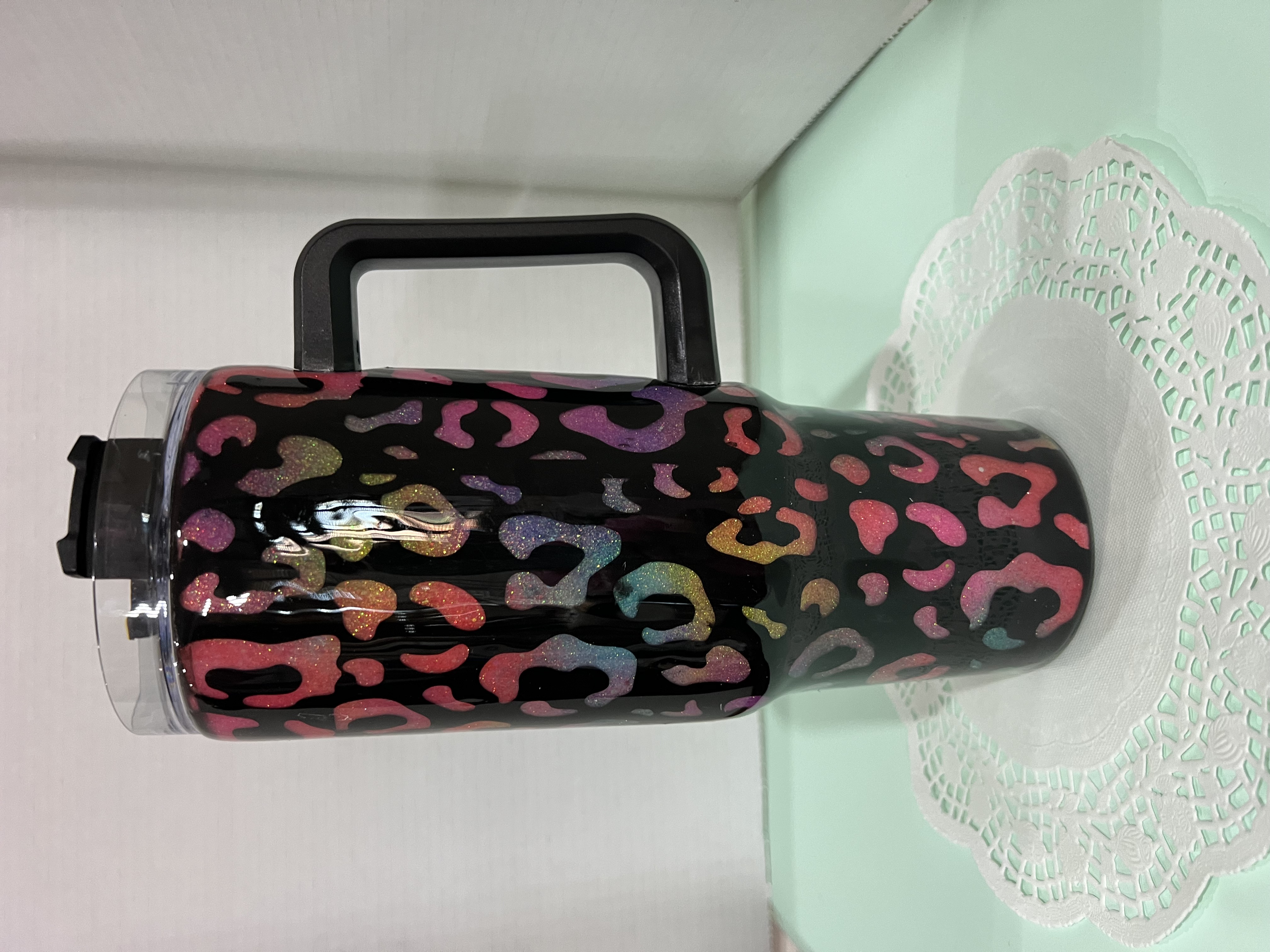Colorful Animal Print Insulated Tumbler