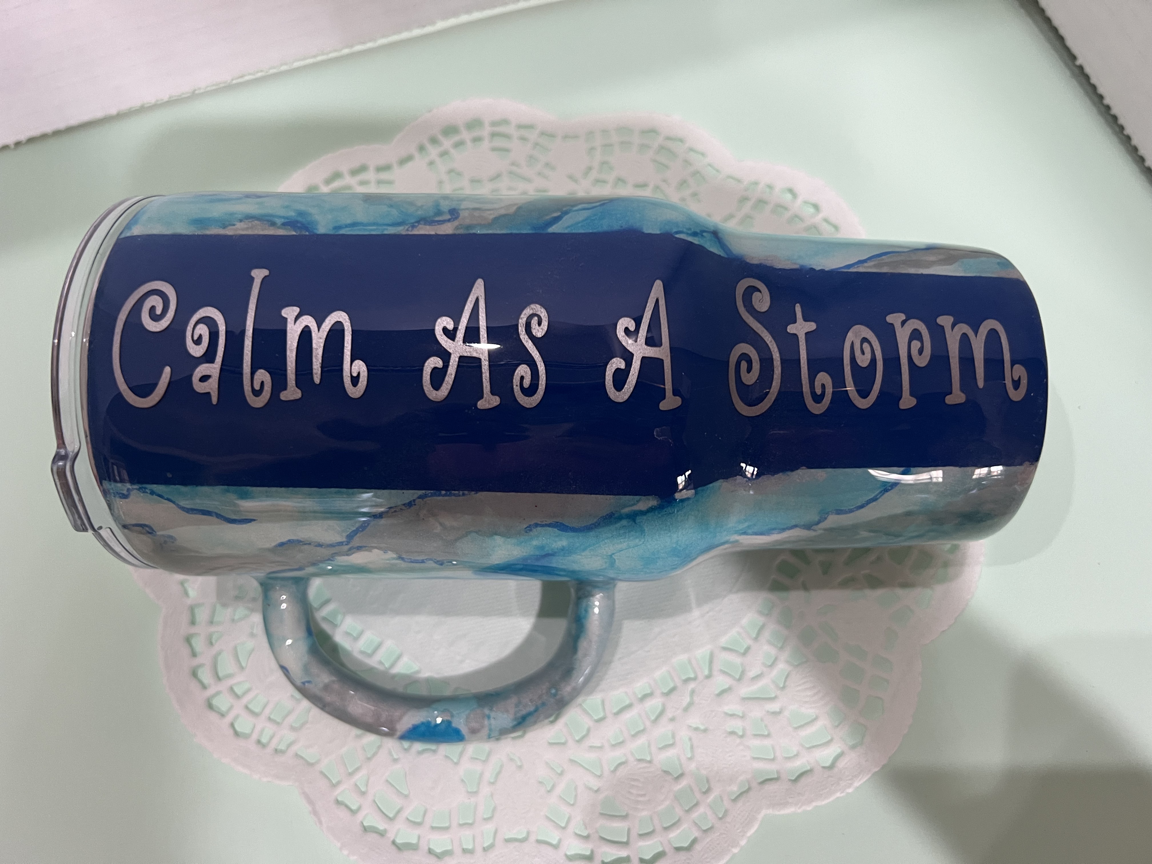 Calm As A Storm Tumbler