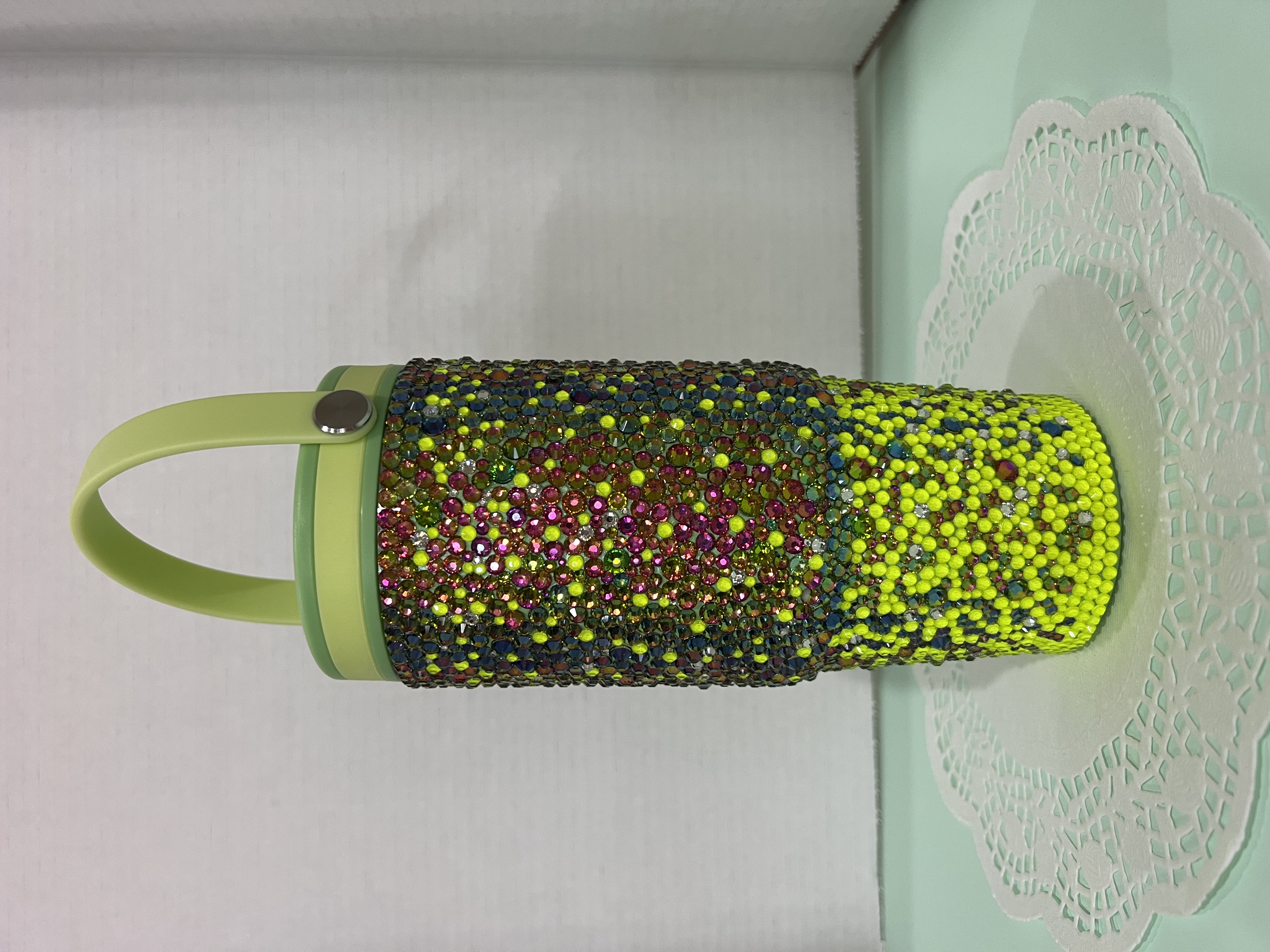 Rhinestone Decorated 20 oz Insulated Tumbler