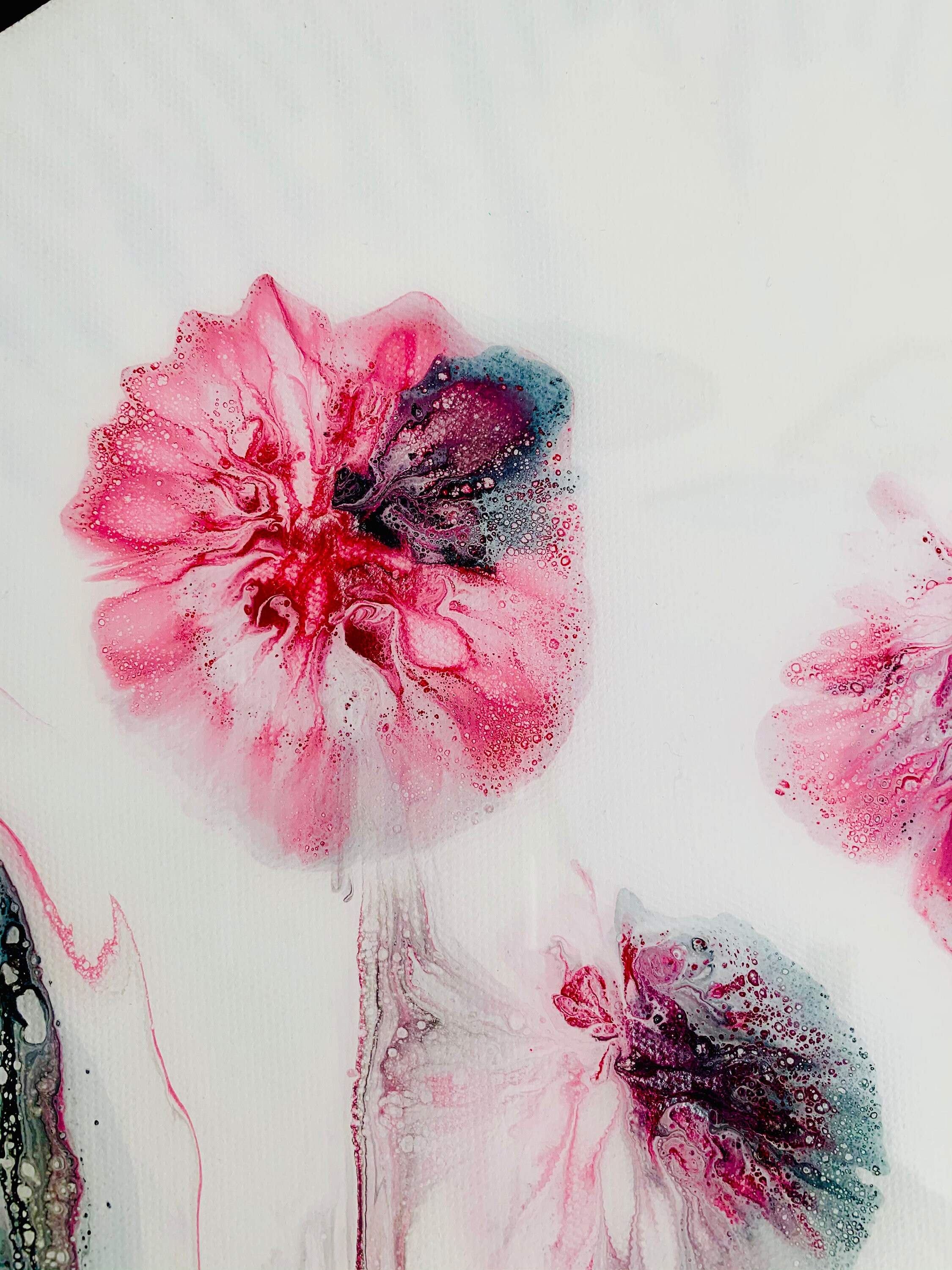 Abstract Bloom Art Print