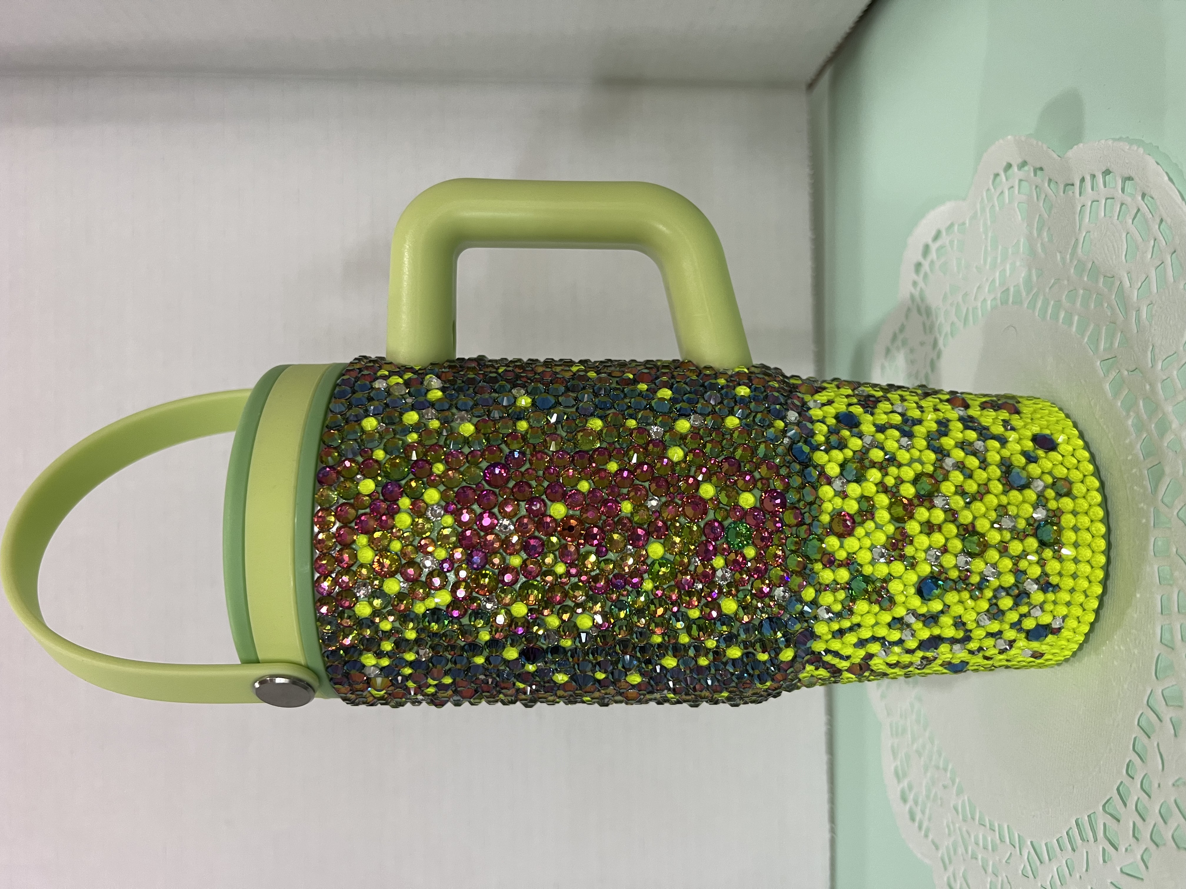 Rhinestone Decorated 20 oz Insulated Tumbler