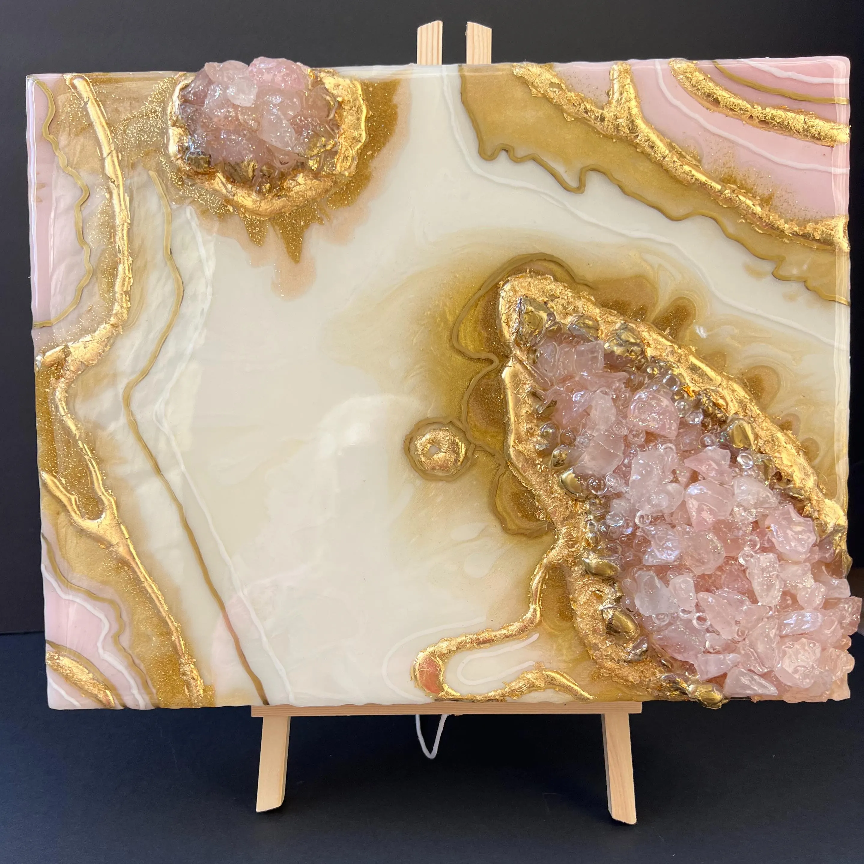 Geode Resin Art Painting