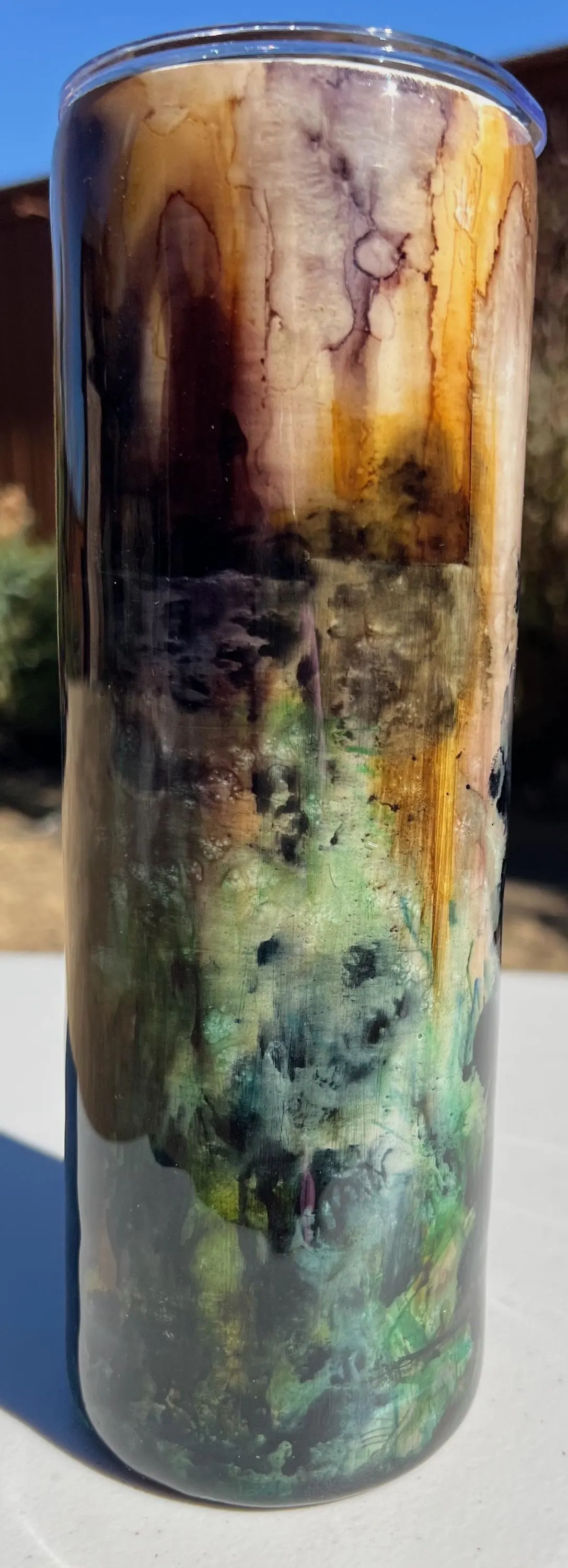 Jaguar Print Insulated Tumbler