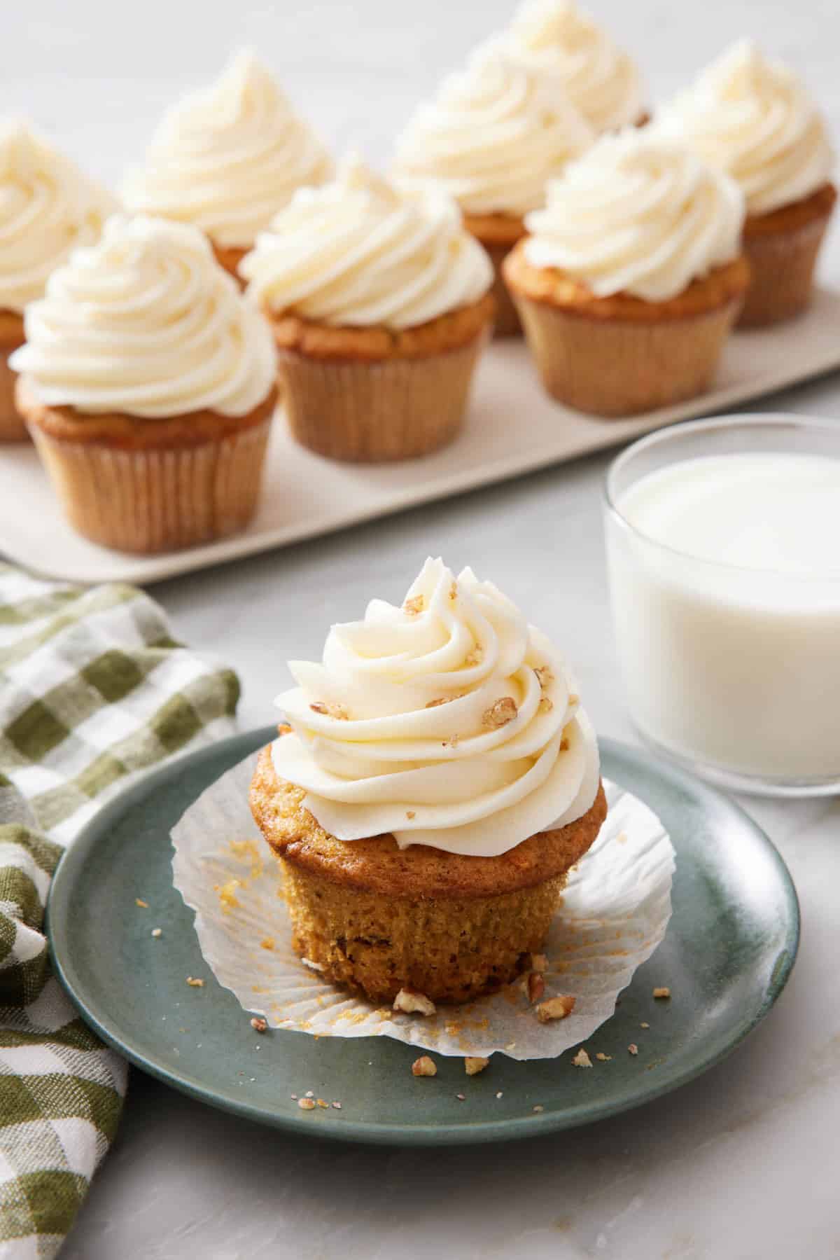 Carrot Cupcake with Frosting