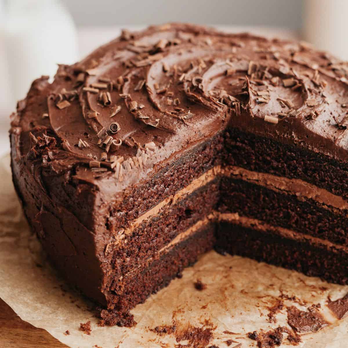 Triple Chocolate Cake