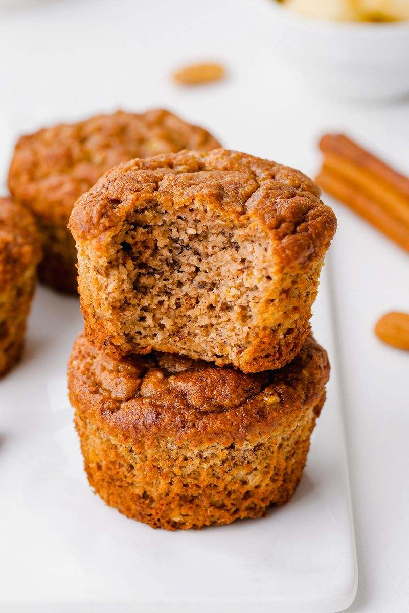 Banana Almond Muffins