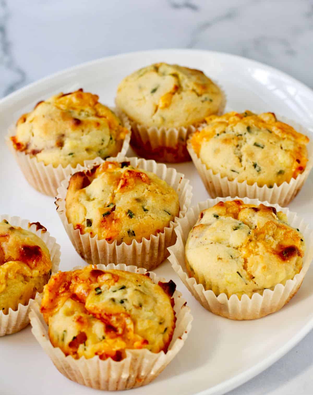 Cheesy Potato Muffins
