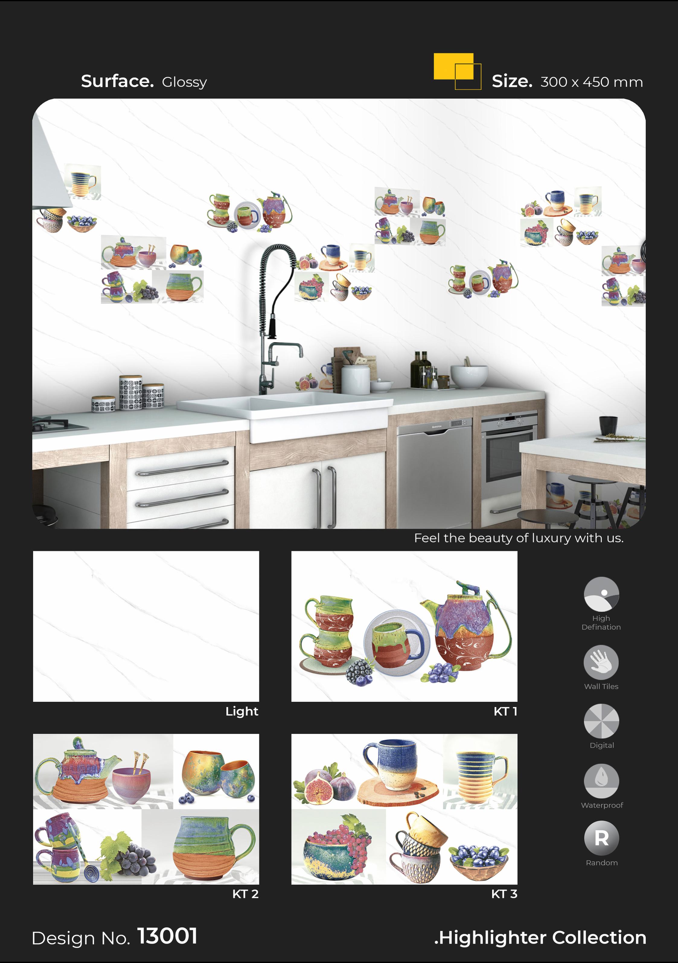 Premium Digital Wall Tiles – Luxury Finish in 300x300mm & 300x450mm