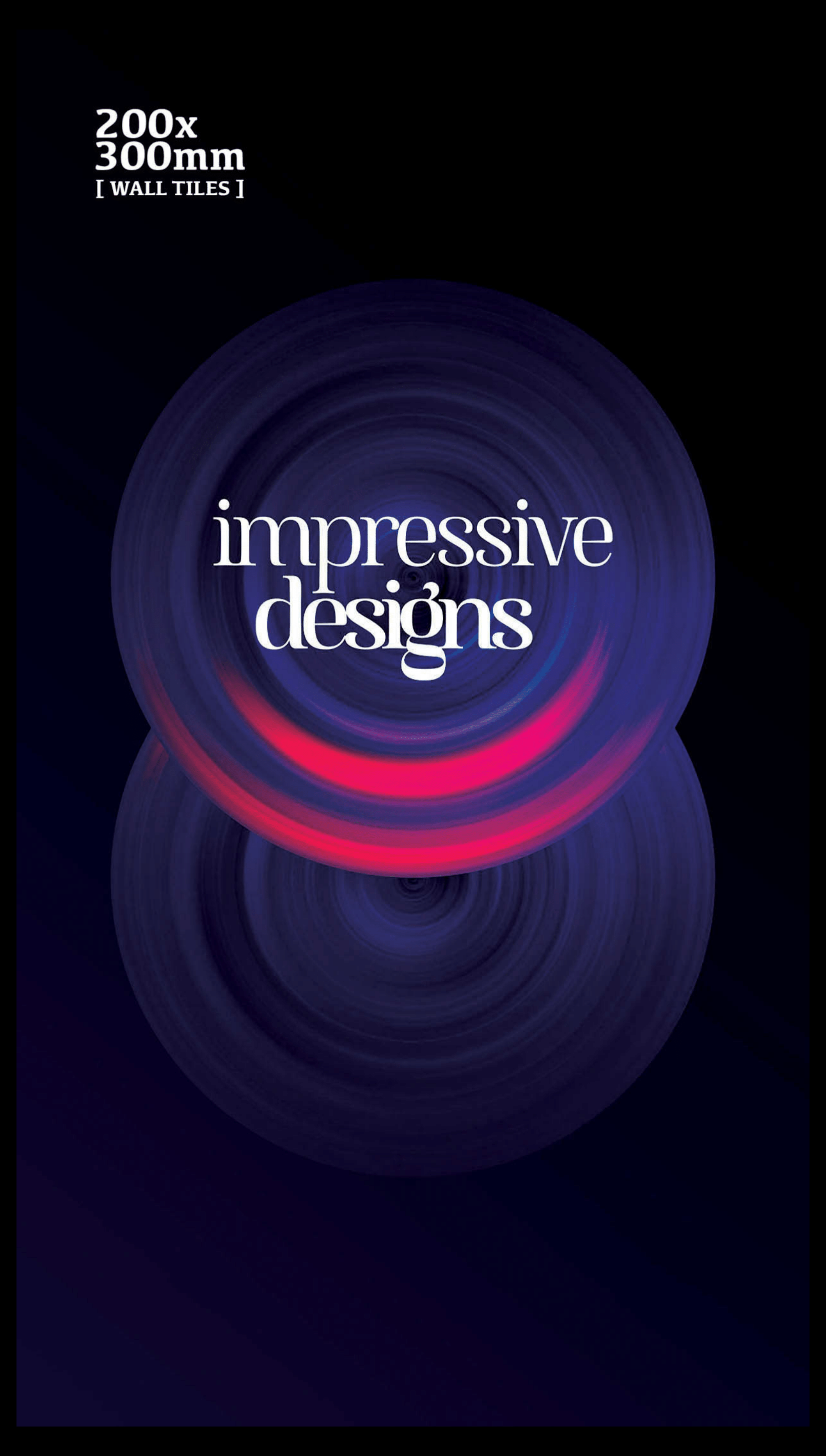 Stylish Wall Tiles – Modern Patterns (200x300mm)-no logo